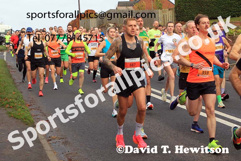 The Brampton to Carlisle 10 mile Road Race.   Photo: David T. Hewitson/Sports for All Pics